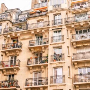 Parisian Apartment Balconies