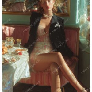 Chic Parisian Brunch & Pearls at the Café