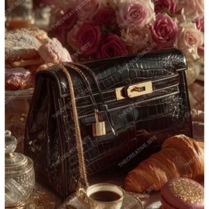 Paris Cafe Luxury Still Life Poster