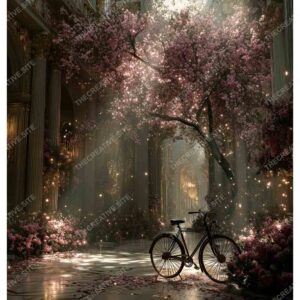 Floral Bicycle in Greenland Paris Fantasy Palace