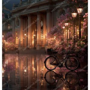 Floral Bicycle in Greenland Paris Fantasy Palace